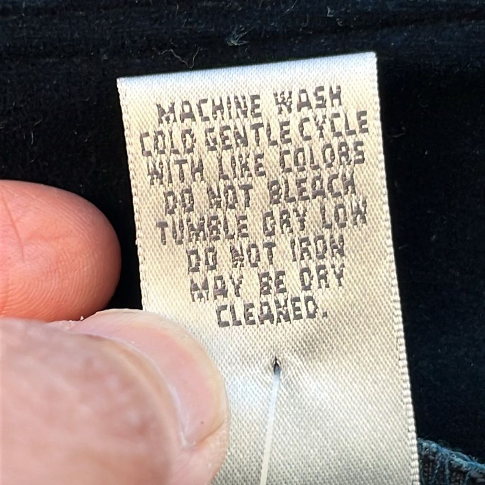 Chico's Women's Velvet Heritage Scroll Norma Jacket Embroidered Whimsigoth sz 2 - Picture 9 of 13